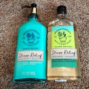 Bath and Body Works Lot - Stress Relief